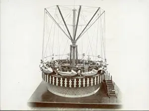 Roundabout Prints: Hiram Maxim?s captive flying machine ? ?Aerial Roundabout