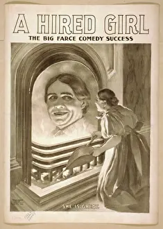 Hired Prints: A hired girl the big farce comedy success