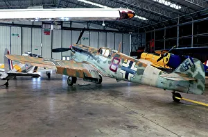 2010s Prints: Hispano HA.1112-M1L Buchon G-AWHK / Black 8