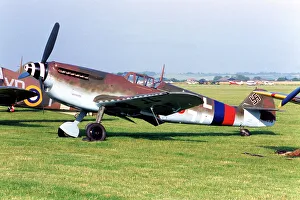 Noughties Prints: Hispano HA.1112-M1L Buchon G-BOML / Red 3