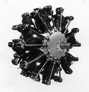Cylinder Prints: Hispano-Suiza 14HA 14-cylinder radial