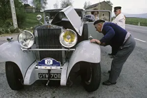 Hispano Suiza car rally - Santander to Madrid