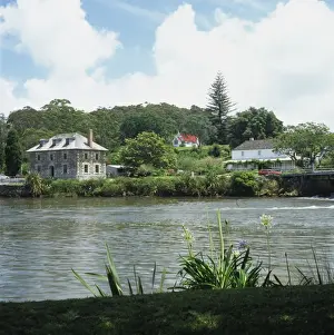 Historic buildings, Kerikeri, North Island, New Zealand