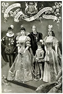 Historic Fancy Dress Ball at Devonshire House, London