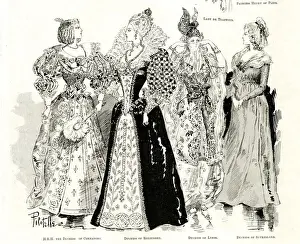 Historic Fancy Dress Ball at Devonshire House, London