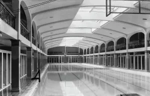 Indoor Prints: Historic Indoor Swimming Pool