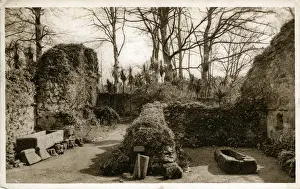 Troughs Prints: Historic Stone Troughs, Torquay, Devon