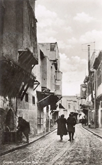 Images Dated 26th August 2016: Historic street in Damascus, Syria