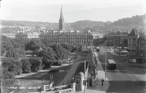 Cityscape Prints: Historic View of Bath