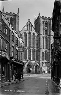 Ripon Prints: Historic View of Ripon Cathedral