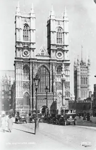 Abbeys Prints: Historic View of Westminster Abbey