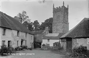 Historic Village Scene in St. Clement