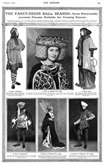 Images Dated 2nd November 2015: Historical fancy dress costume, 1911