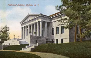 Triglyphs Prints: Historical Society Building, Buffalo, New York State, USA