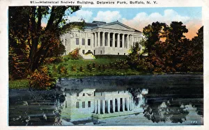 Images Dated 25th April 2019: Historical Society Building, Delware Park, Buffalo, NY State