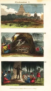 Images Dated 5th April 2020: Historical views of Hindoostan (India)
