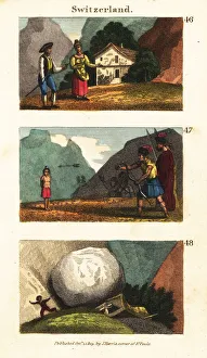 Images Dated 3rd April 2020: Historical views of Switzerland