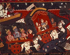 Demons Prints: History of Banasura, son of Bali, king of demons