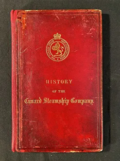 Hardback Prints: History of The Cunard Steamship Company