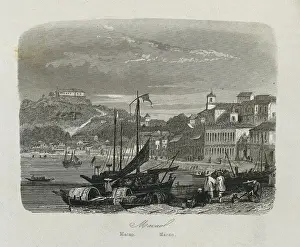Auguste Prints: History of the Missions, 1863. Macao in the 19th c
