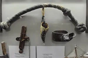 History of navigation. Utensils used in the old ships. Museu