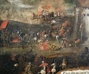 History of Spain. Reconquista. Translation of Our Lady of Sa History of Spain. Reconquista. Translation of Our Lady of Sa