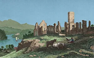 History of the United States. Ruins of Fort Ticonderoga
