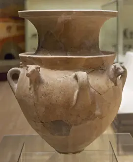 Anatolia Prints: Hittite art. Second half of the second millennium. Vessel