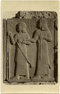 Images Dated 1st July 2016: Hittite stone relief at Carchemish, Turkey