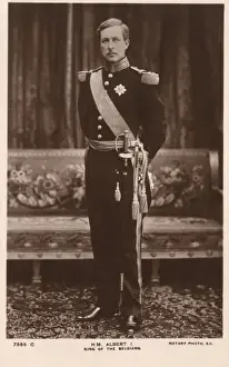Belgians Prints: HM Albert I - King of Belgium