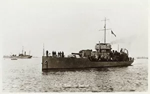 Monitor Gallery: HM Monitor No. 28 at sea, WW1