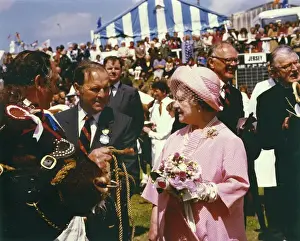HM Queen Mother at the Royal Cornwall Show, Wadebridge