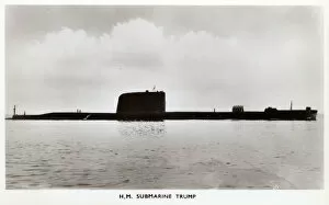 Submarines Collection: HM Submarine Trump - P333 - T Class