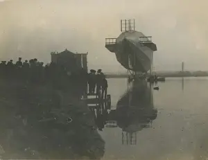 HMA No1 Mayfly at the Cavendish Dock, Barrow-in-Furness