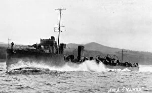 Torpedo Gallery: HMAS Yarra - River-Class Torpedo Destroyer