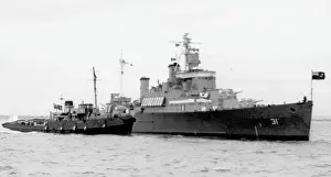 Quebec Prints: HMCS Quebec 31, Fiji-class light cruiser