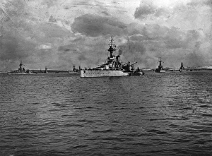Scapa Gallery: HMS Ajax, British light cruiser, WW2