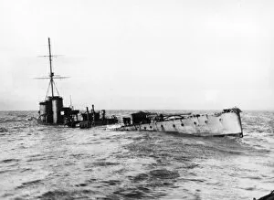HMS Arethusa, British light cruiser, WW1