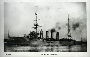 Armoured Collection: HMS Argyll, British protected cruiser