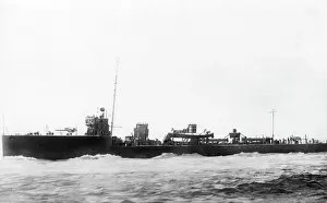 HMS Beaver, British destroyer at sea, WW1