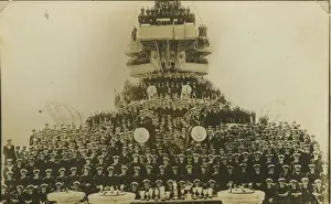 HMS Benbow - Iron Duke Class Battleship with Crew