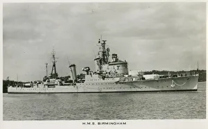 HMS Birmingham - Town-Class Light Cruiser