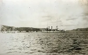 Blake Prints: HMS Blenheim, British protected cruiser