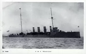 HMS Boadicea, British scout cruiser