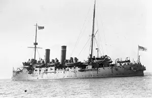 Defence Prints: HMS Bonaventure - an Astraea-Class second-class cruiser