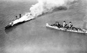 Images Dated 20th October 2011: HMS Brilliant and HMS Sirius, Ostend, Belgium, WW1