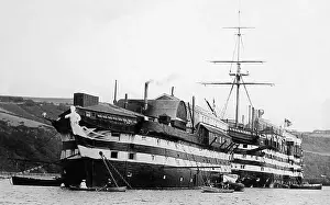 HMS Britannia and Hindostan Training Ship Victorian period