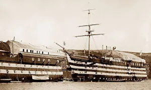 HMS Britannia, Royal Navy Training Ship, River Dart