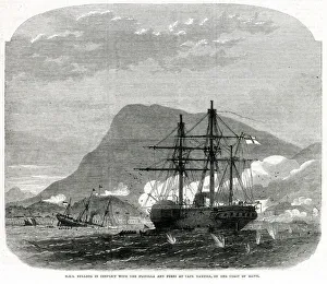 HMS Bulldog in conflict at Cap-Haitien HMS Bulldog in conflict at Cap-Haitien