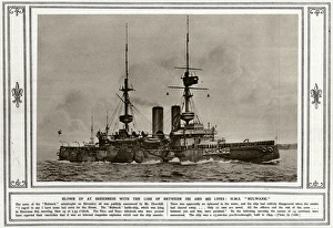 Loss Gallery: HMS Bulwark battleship